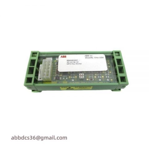 ABB WE-DC-06-161 6644424A1: High Precision Voltage Bus Monitor Assembly