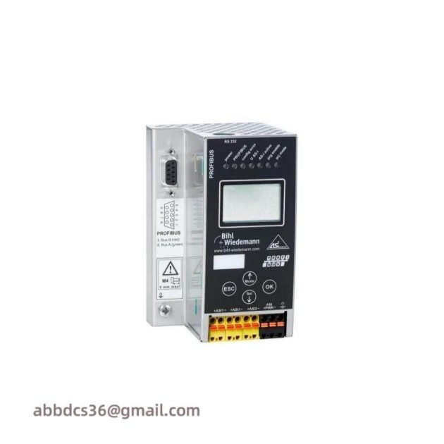 B+W BWU1569 AS-i 3.0 PROFIBUS Gateway, Stainless Steel, 2 Masters