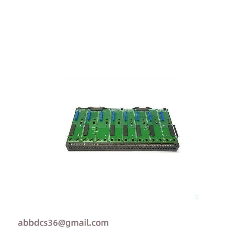 Emerson DeltaV 8-Wide I/O Interface Carrier, VE4050S2K1C1 & KJ4001X1-BE1 & 12P0818X072, With Shields