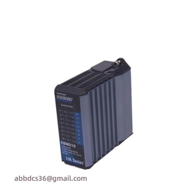 Foxboro FBM219 P0916RH - Isolated 24 Input Voltage Monitor, Precision Monitoring for Industrial Control Systems