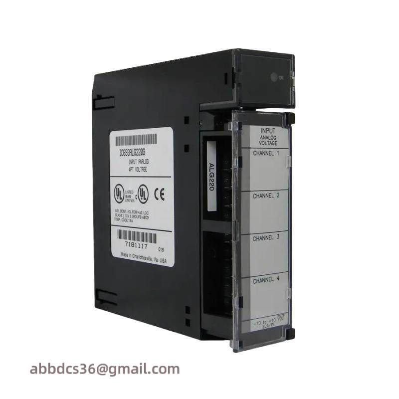 GE IC693ALG220G: Advanced Analog Voltage Input Module for Industrial Automation