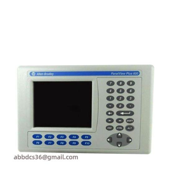 Allen-Bradley PanelView Plus 600 Color 2711P-B6C20A - Industrial HMI Solution