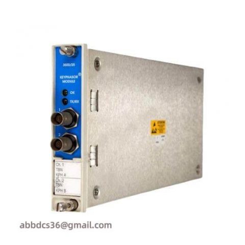 Bently Nevada 3500/25 Enhanced Keyphasor Module, High Performance for Industrial Control