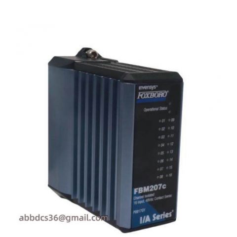 Invensys Foxboro FBM207 CP0917MF 16-Channel Voltage Monitor Module