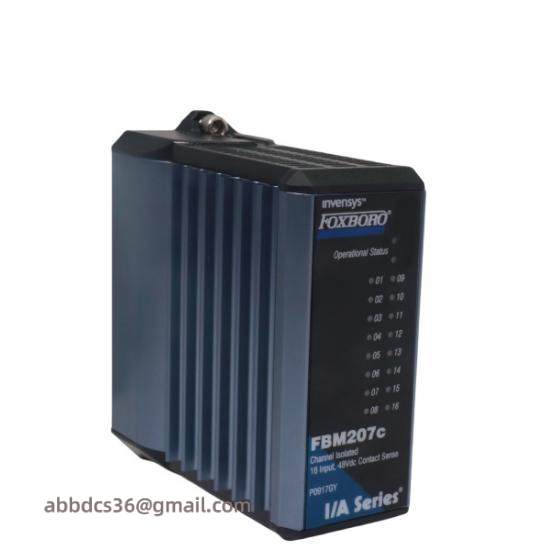Invensys Foxboro FBM207 CP0917MF 16-Channel Voltage Monitor Module