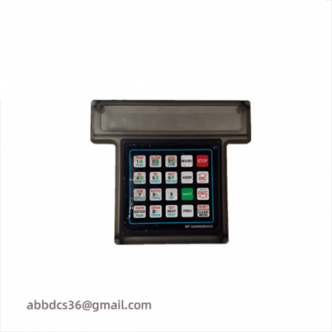 GE 104X905BA603 Keypad Panel for Industrial Control Systems