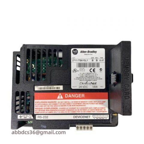 Siemens 2711-T5A10L1 PanelView 550 Monochrome Terminal 5.5-inch Control Module