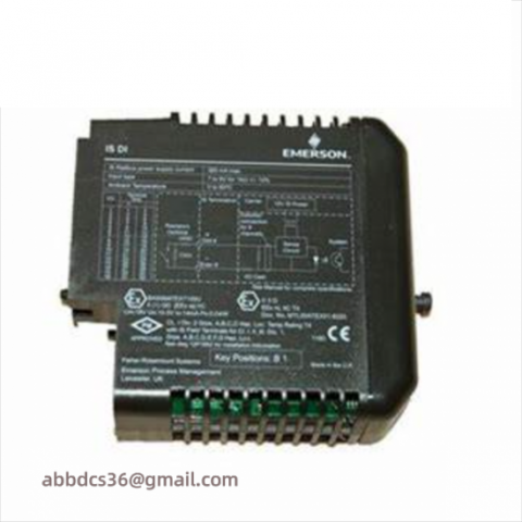 EMERSON KJ3222X1-BA1 | 12P2532X122 | DeltaV System - Advanced Automation Control Solution