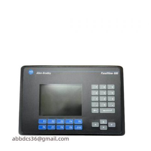 Allen-Bradley 2711-K6C16 PanelView 600 Color Keypad RS-232 (DF1) RS-232 Print AC