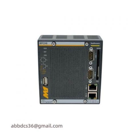 Bachmann PLC BS210: Advanced Backplane for Industrial Automation, 256 Characters