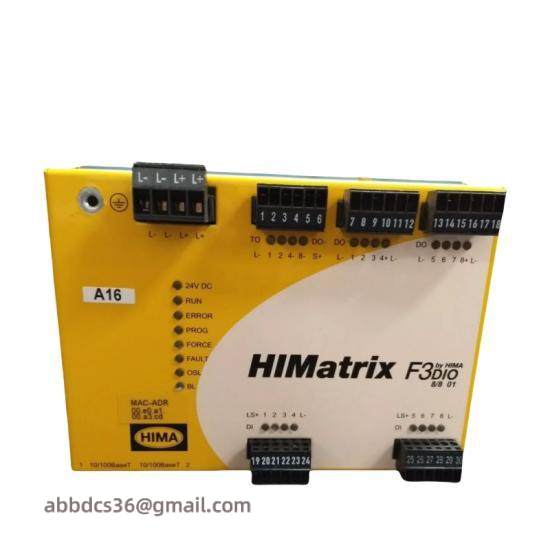 Hima F3 DIO 8/8 01 | Hiamtrix F3 DIO 8/8 01 Control Module
