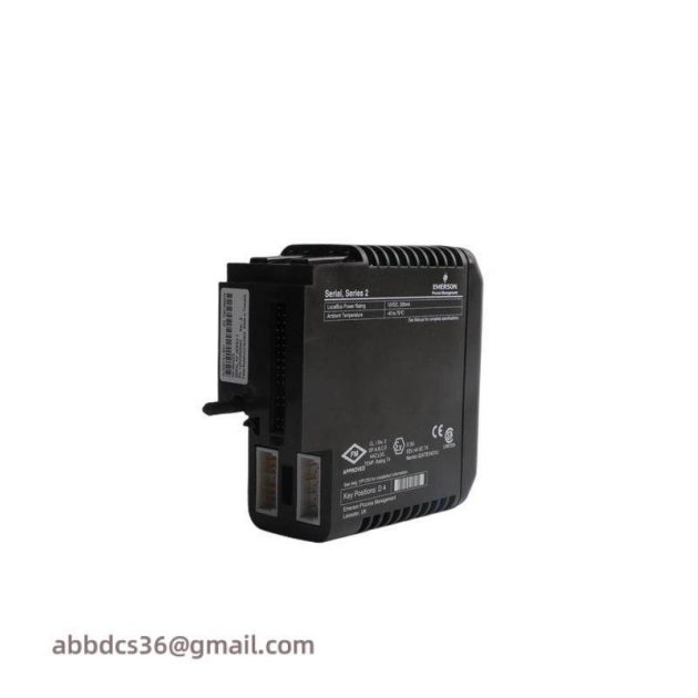 Emerson IC610CPU106RR Series 1 Plus CPU, 3.7K Words