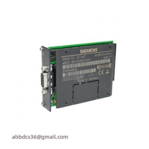 Siemens 6ES7963-2AA00-0AA0 - Advanced Control Module for Industrial Automation