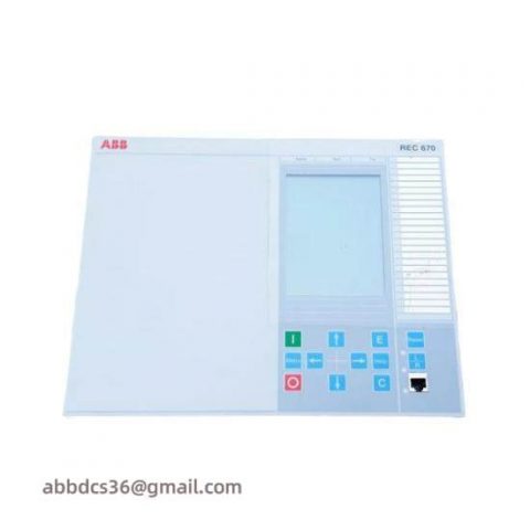 ABB REC670 1MRK000008-NB: Advanced Bay Control Display Module