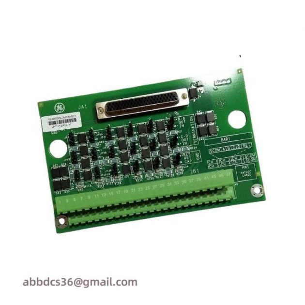 GE IS200SSCAH2AGD Communication Terminal - Advanced Control Interface for Industrial Automation