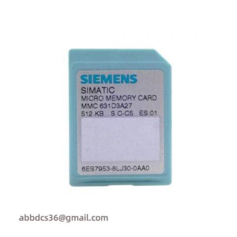 Siemens 6ES7 953-8LJ30-0AA0 Memory Card: Industrial Control Solution