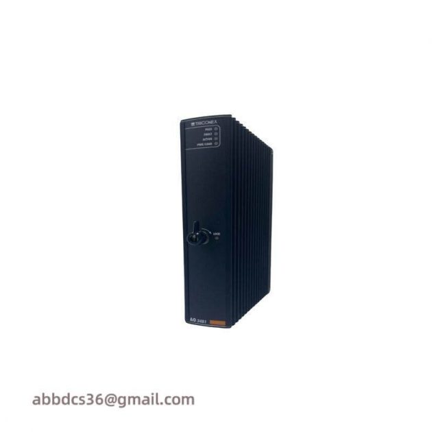TRICONEX 3481I/O Digital Input Module, Reliable Industrial Automation Control