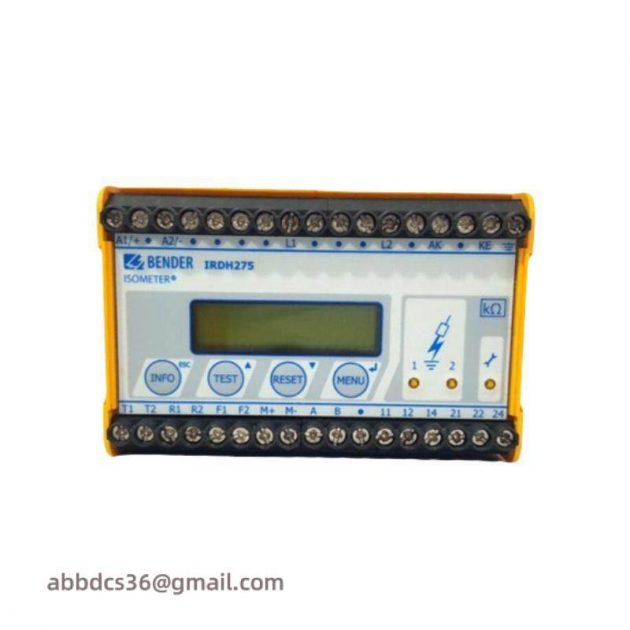ABB IRDH275-435A Isolation Monitoring System, Advanced Protection Against Earth Faults