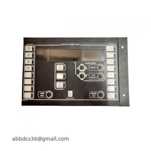 Kongsberg WCU 8100261 - High-Fidelity Watch Cabin Unit, for Precise Industrial Control