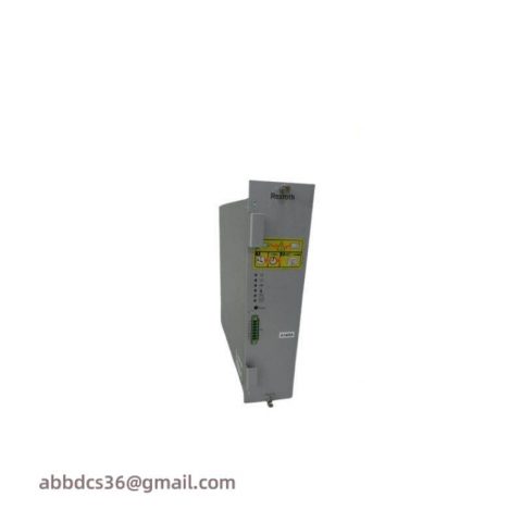 Bosch Rexroth R911284772 Industrial Control Module
