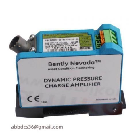 Bently Nevada 350500-00-00-00-11-00 Dynamic Pressure Charge Amplifier, High Precision Control Solutions for Industrial Automation