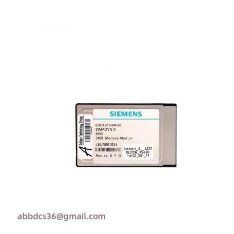 Siemens 6DD1610-0AH0 Automation & Control Systems Expansion Module