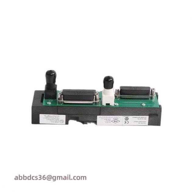Emerson KJ4001X1-NA1 12P3373X012 Dual Right Cable Extender for DeltaV Systems