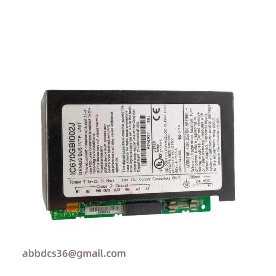 ge_ic670gbi002_1.jpg GE IC670GBI002 Field I/O Control Bus Interface Unit
