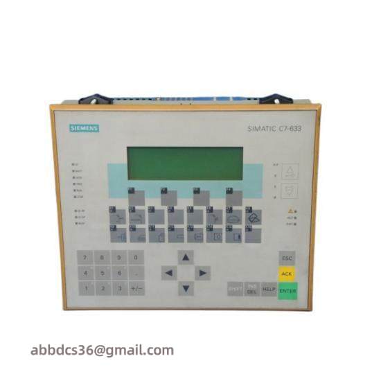 siemens_6es7633-2bf02-0ae3_c7-633dp_compact_display_control_unit.jpg SIEMENS C7-633DP Compact Display & Control Unit - 6ES7633-2BF02-0AE3
