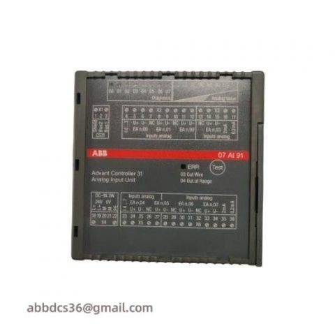 ABB 07AI91 WT91 GJR5251600R0202 Analog Input Module
