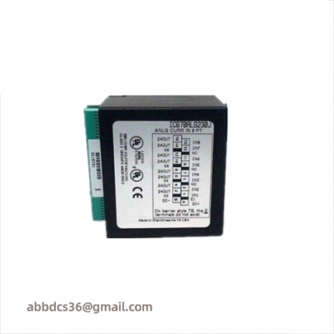 GE Fanuc IC670ALG230 Analog Input Module: High-Performance PLC Component
