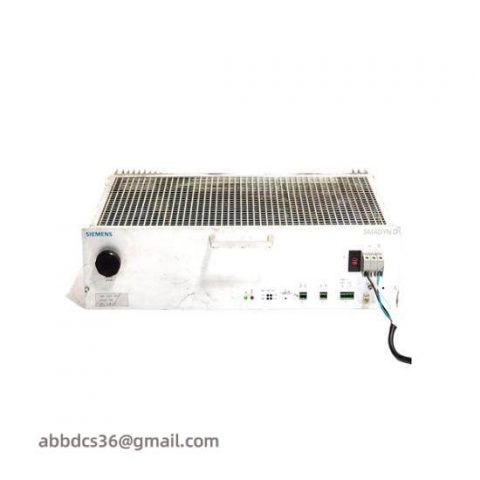 SIEMENS 6DD1683-0CC5 Power Supply: Industry-grade Solution for Reliable Operation