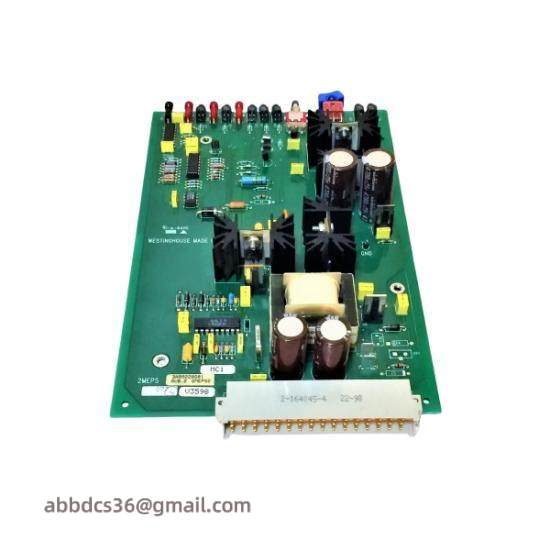 westinghouse_3a99220g01_power_supply_emerson_ovation.jpg Emerson QPI-ABR-201 Module for A-B Remote I/O Systems