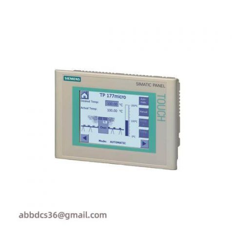 SIEMENS 6AV6 640-0CA11-0AX1 Micro Touch Panel for Industrial Control
