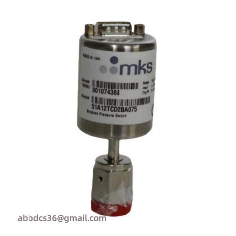 MKS 51A12TCD2BA075 High Precision Pressure Switch for Industrial Automation
